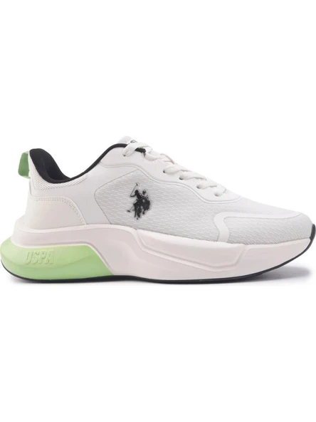 U.S.POLO ASSN WILLY 4FX BEJ YEŞİL ERKEK CASUAL ANATOMİK SPOR AYAKKABISI - Resim 3