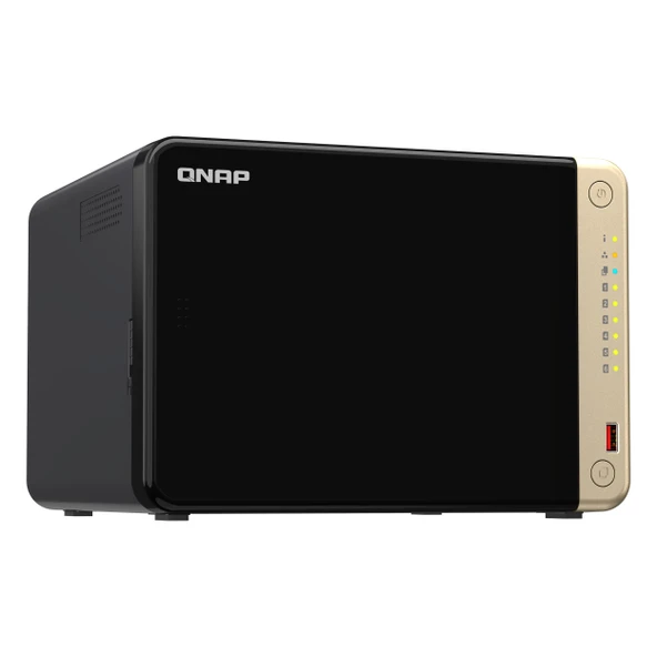 QNAP TS-664 (6x24TB Desteği) RAID(0-1-5-6-10-50) NAS Depolama Ünitesi - 2