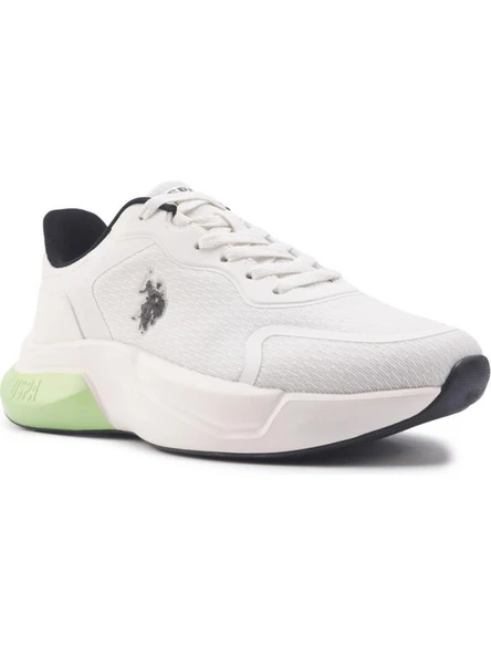 U.S.POLO ASSN WILLY 4FX BEJ YEŞİL ERKEK CASUAL ANATOMİK SPOR AYAKKABISI - Resim 4