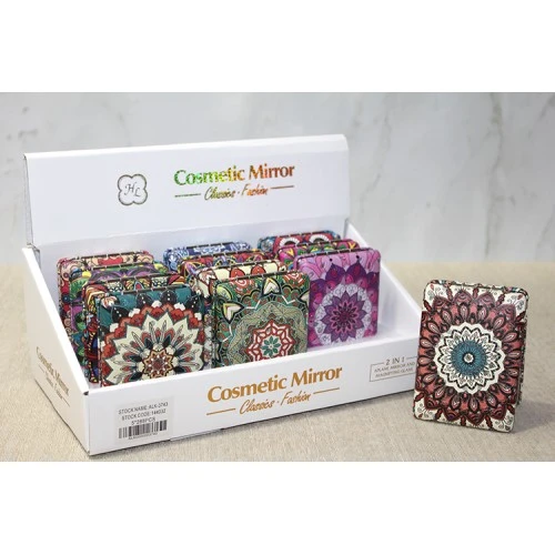 Taşlı El Aynası Dikdörtgen Kalın Model 4 ürün görseli