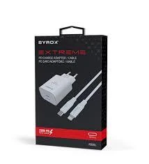 SYROX ŞARJ SETİ TYPE-C TO LİGHTNİNG 20W ( PD20L )