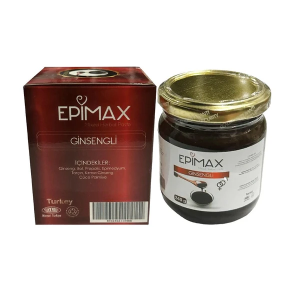 Epimax Ginsengli Bitkisel Karışımlı Macun 2 X 240Gr - 2