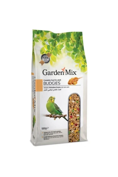 Muhabbet Kuşu Bakım Seti 3'lü Ballı Kuş Yemi 1 Kg - Gaga Taşı-ballı Kuş Krakeri - 2