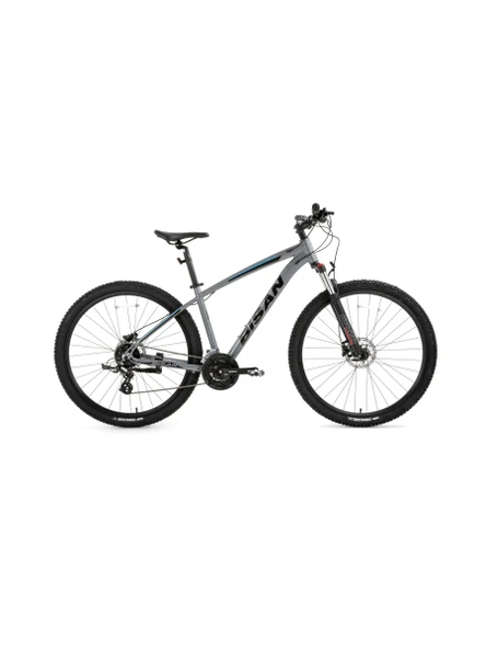 Bisan MTX7300 26 Jant 24 Vites 48CM Erkek Dağ Bisikleti Gri - Mavi