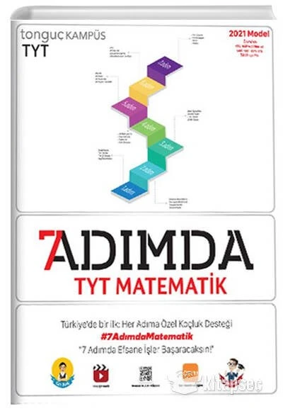 7 Adımda TYT AYT Geometri Soru Bankası Tonguç Akademi