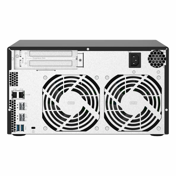 QNAP TS-832PX (8x24TB Desteği) RAID(0-1-5-6-10-50-60) NAS Depolama Ünitesi - 4