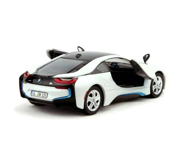 Vardem Koleksiyon 1 / 24 2018 BMW İ8 Couple Beyaz Model Metal Araba - 3