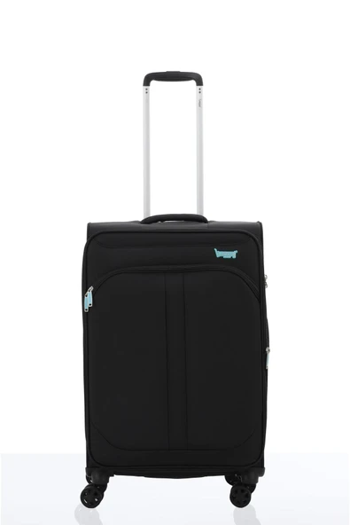 MÇS Baggaj V2411 SUPER LIGHT VALİZ BLACK SET - Resim 2