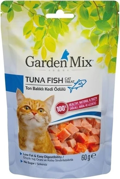 Garden Mix Ton Balıklı Kedi Ödülü 60 gr