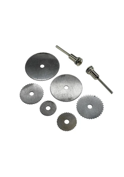 Nalburkent Gravür Ahşap Kesme Mini Testere Seti Takım 8 Parça 50-22Mm