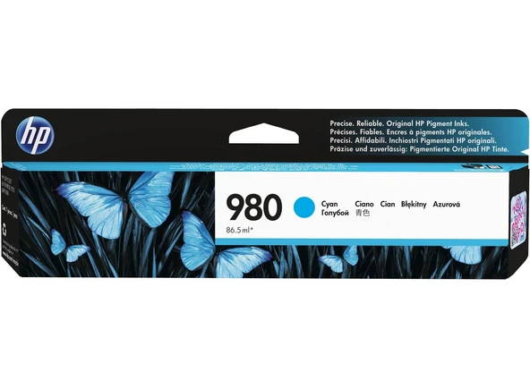 No 980 6600 Sayfa Mavi Kartuş
