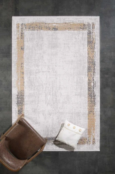 Gümüşsuyu Halı Black&Brown 11298 Sarı 160x230 - 2