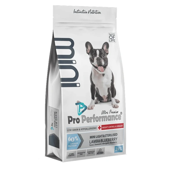 Pro Performance Kuzulu Mini Light Köpek Maması 2 Kg ürün görseli 1