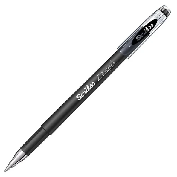 Scrikss Z Speed 0.7mm Jel Kalem Siyah / - 1