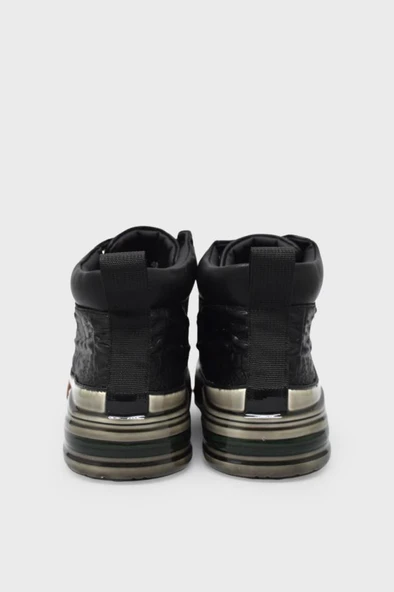 PEPİTA E017 BİLEK BOY İTHAL DERİ SNEAKERSERKEK SPOR AYAKKABI - 8