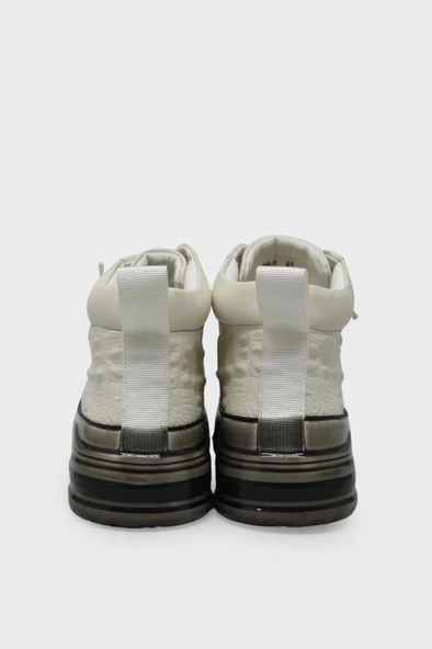 PEPİTA E017 BİLEK BOY İTHAL DERİ SNEAKERSERKEK SPOR AYAKKABI - 4