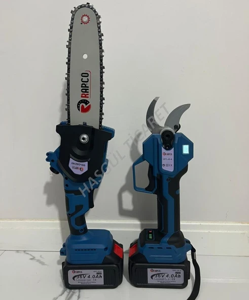 Hsgl Akülü Budama Makası ve Testere İkili Set CS2103 YPT JD 4