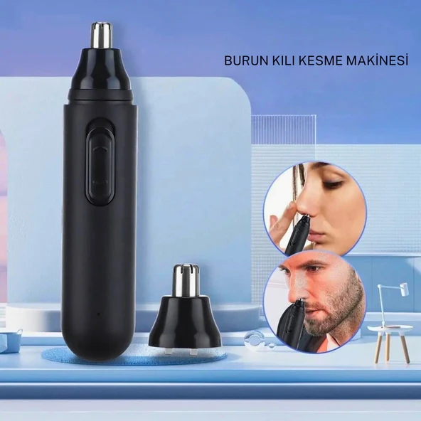 SM-429 Burun Kılı Kesme Makinesi – Sessiz, Paslanmaz Çelik, Taşınabilir