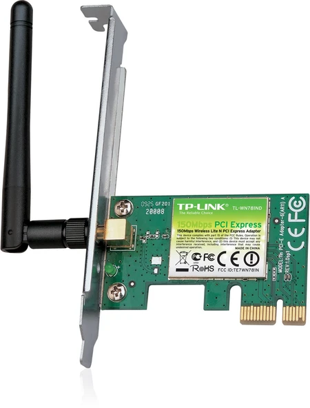 150Mbps 1xDeğiştirilebilir Antenli PCI Express Sinyal Alıcı