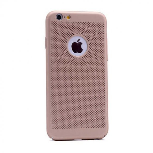 Apple iPhone 7 Kılıf Ultra İnce Delikli Mat Silikon Kapak - 12