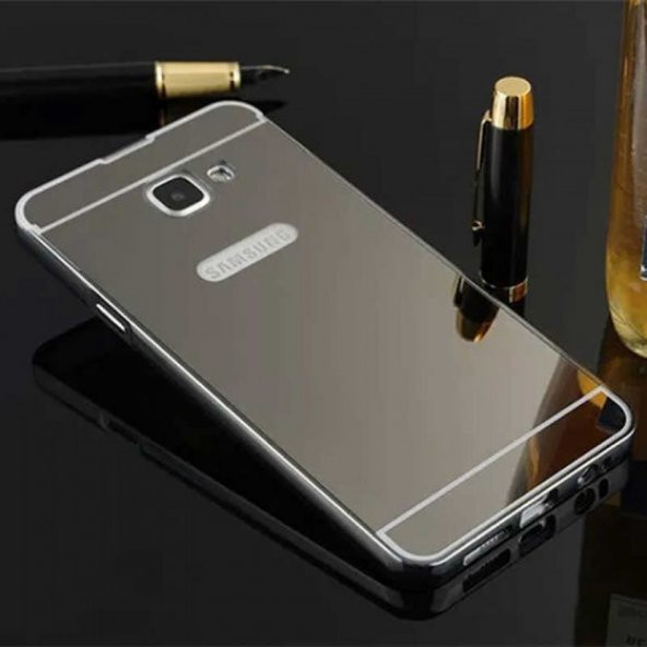 Samsung Galaxy A3 2016 Kılıf Darbeye Dayanıklı Parlak Aynalı Kapak