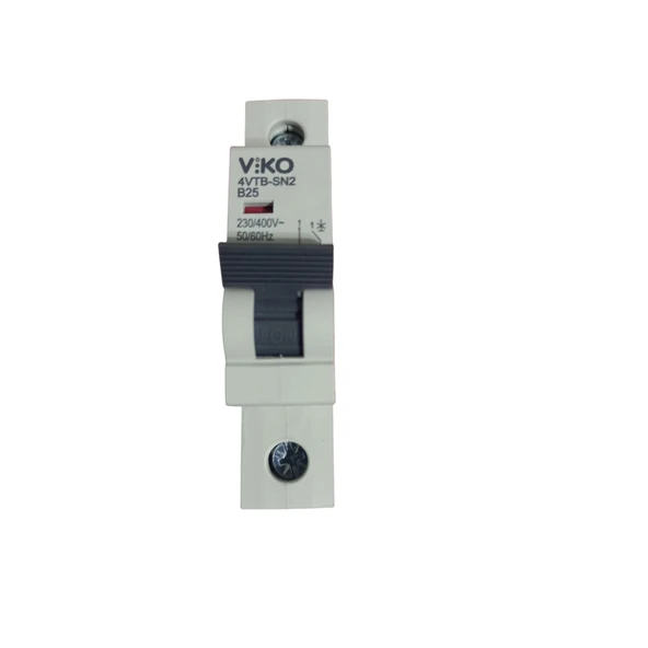 25 amper  B tipi Otomatik Sigorta   4V11 1525-SN2  4.5kA  1P  B  25A