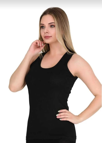 BERRAK 2127 KADIN LİKRALI KALIN ASKILI ATLET TEKLİ ürün görseli