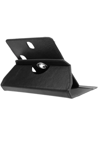 Huawei MatePad 12 X PaperMatte Edition 12" Dönerli Standlı Deri Tablet Kılıfı - Siyah - 3