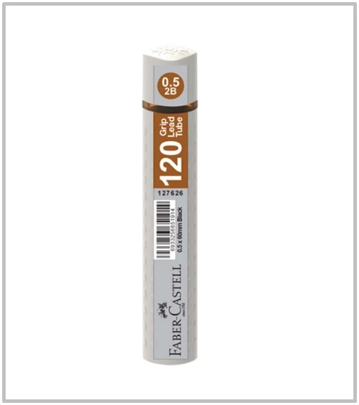 Faber Castell Min 0.5 Uç 120 li Beyaz Tüp Kalem Ucu - 4 adet