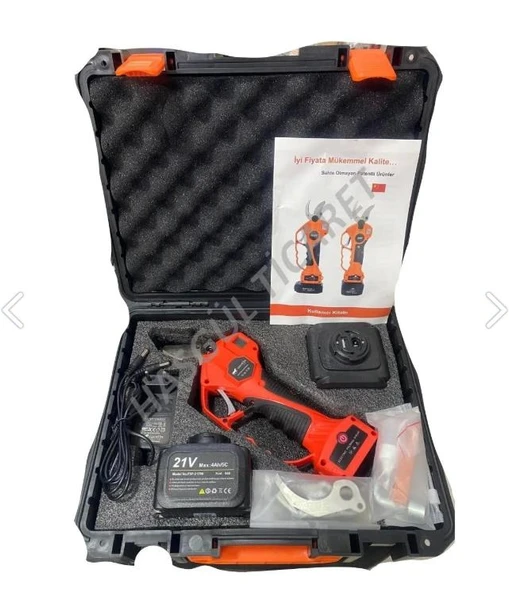 Hsgl Akülü akülü şarj edilebilir makas bahçe meyve ağacı Budama makası 830A 32 mm yokattta - 3