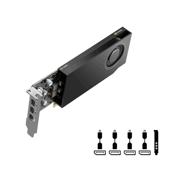 PNY QUADRO RTXA1000 8GB 128Bit (VCNRTXA1000-SB) - 5