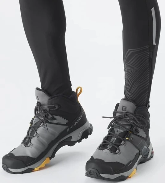 Salomon X Ultra 4 Mıd Wınter Ts Cswp Gtx Gore-Tex® L41355200 Erkek Outdoor Bot - Resim 2