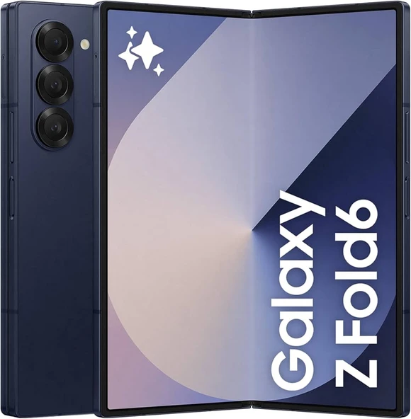 Samsung Galaxy Z Fold6 512 GB (Samsung Türkiye Garantili) Lacivert