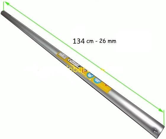 Motorlu Tırpan Şaft Borusu Sırt Tipi 26 mm 9 diş 134 cm