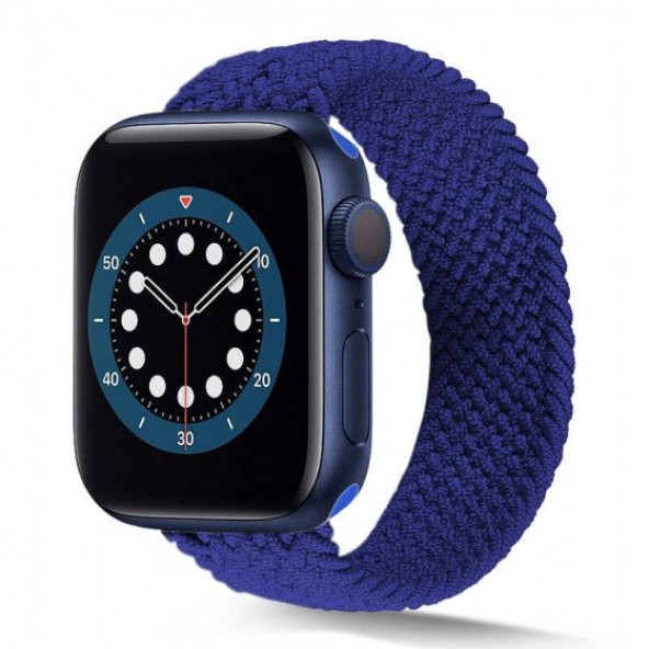 Apple Watch Örgü Solo Loop Kordon 40mm M Beden (Seri 2 3 4 5 6 SE) K38 - 10