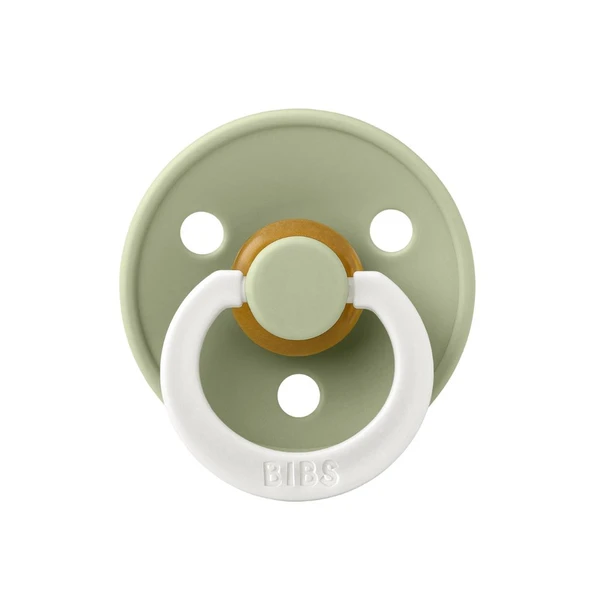 Bibs Colour Kauçuk Emzik 0-6 Ay Sage Glow