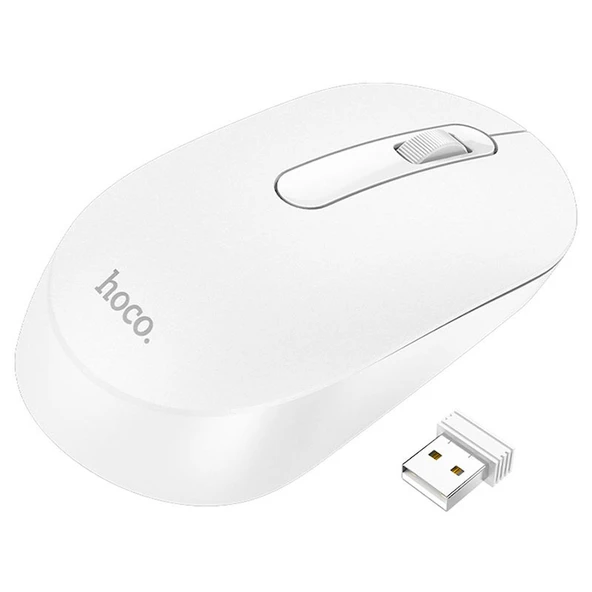 HOCO GM14 Platinium 1200dPi 2.4G Bluetooth Kablosuz Optik Mouse - 6
