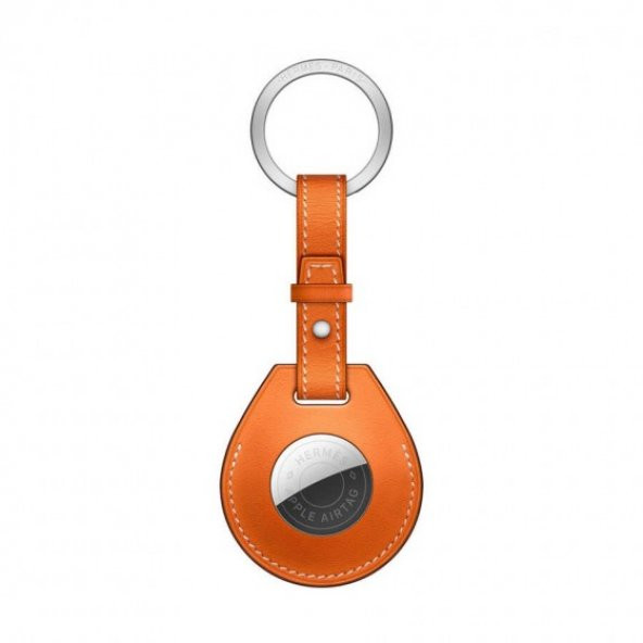 Apple AirTag Deri Anahtarlık Key Ring - 9
