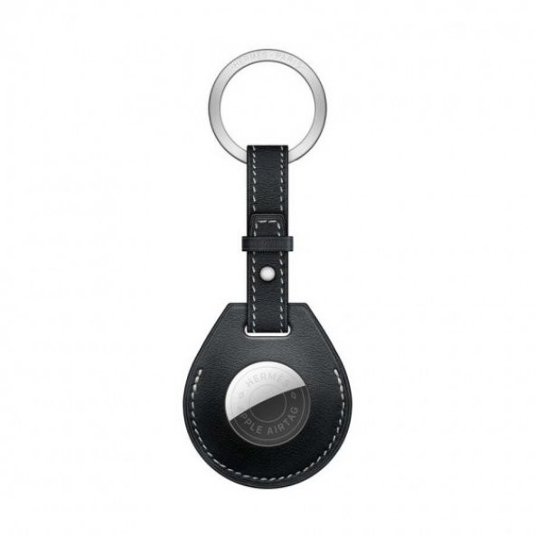 Apple AirTag Deri Anahtarlık Key Ring - 12
