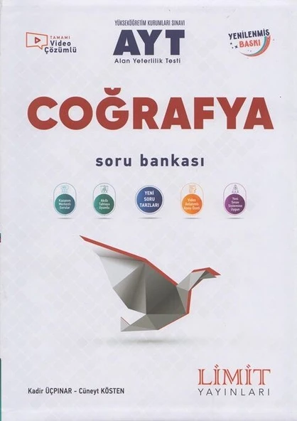 AYT Coğrafya Soru Bankası Limit Yayınları