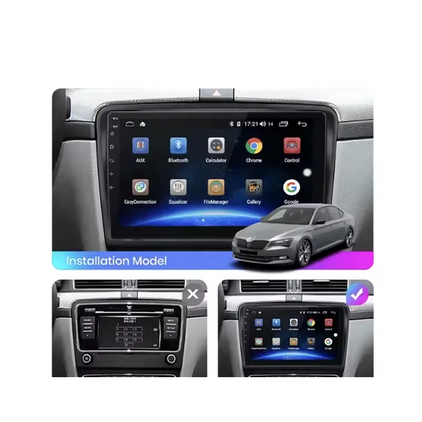 Skoda Superb Multimedya (2008-2014) 2 GB RAM 32 GB Hafıza 4 Çekirdek Nakamichi - Resim 9