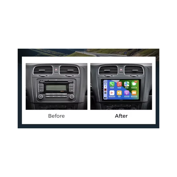 Volkswagen Golf 6 Multimedya (2008-2013) 2 GB RAM 32 GB Hafıza 4 Çekirdek Navibox - Resim 9