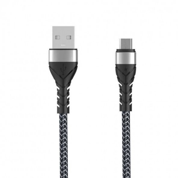 Micro 1.00 Metre Hızlı Şarj ve Usb Data Kablosu Baks