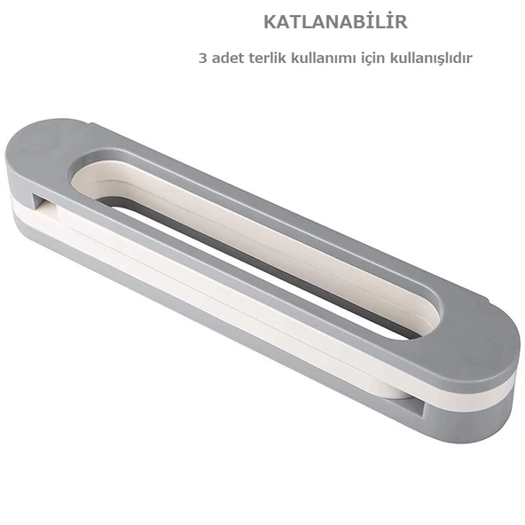 Banyo Terlik Tutucu - Kapı Arkası Pratik Raf - Terlik Tutucu - 4