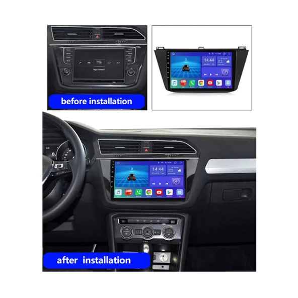 Volkswagen Tiguan Multimedya (2017-2022) 2 GB RAM 32 GB Hafıza 4 Çekirdek Cadence - Resim 9