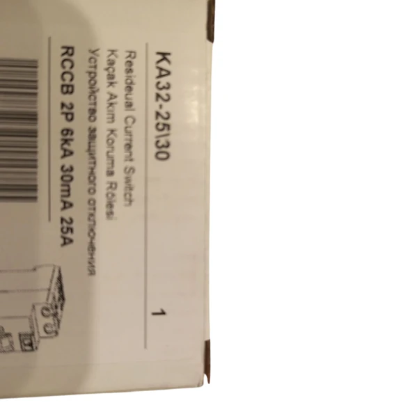 Günsan 2x25a 30ma Kaçak Akım Koruma Rölesi Ka3 2-2530 - 2