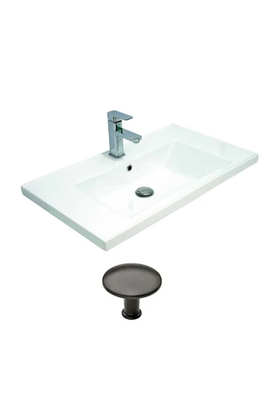Teta Home Tiflis 65 Cm Mdf Banyo Dolabı Seti  Antrasit - 3