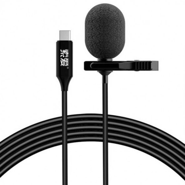 Canlı Yayın Yaka Mikrofonu MK3 Type-C