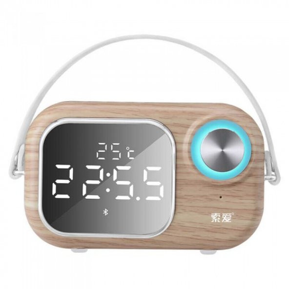 Bluetooth Hoparlör Led Ekranlı Speaker-E16 - 4