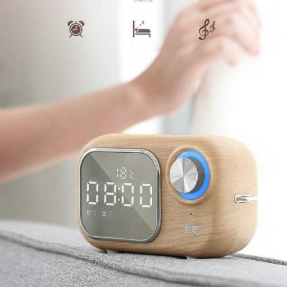 Bluetooth Hoparlör Led Ekranlı Speaker-E16 - 7